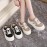 Beige Canvas Sneakers with White Laces - Round Toe, Rubber Sole, All-Season Comfort Shoes for Casual Attire, Casual Footwear | Round Toe Sneakers | Rubber Sole Shoes