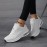 Women'S Lightweight Air Cushion Running Shoes - Breathable PU Upper, MD Sole & Fabric Lining, Low-Top Lace-Up Design for Gym, Hiking, Travel - All-Season Comfort & Support, Gym Shoes, Hiking Footwear, Sleek Sporty Look, Cushioned Comfort, Casual Sportswear, Durable Construction, Fitness Enthusiasts