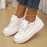 [Argyle Fashion Sneakers] Low Top Argyle Sneakers - Women's Casual Running Shoes - Lace-Up, Side Zipper, Rubber Sole