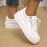 [Argyle Fashion Sneakers] Low Top Argyle Sneakers - Women's Casual Running Shoes - Lace-Up, Side Zipper, Rubber Sole