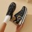 [Desai Women's Sneakers] Desai Women's Chic White & Golden Embellished Sneakers - PU & Fabric Upper, Thick Cushioned PVC Sole, Lace-Up Low-Top Casual Shoes for All-Season Comfort, Ladies Sneakers, Comfortable Footwear, Durable Footwear