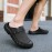Men's Outdoor Slip-On Sandals - Breathable Casual Shoes with Adjustable Straps & MD Sole for Hiking, Summer Walking, Daily Wear - Lightweight Comfortable Design, Sandals for Wide Feet, Sporty Shoe, Microfiber Construction