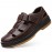 Men's Casual Loafers, Solid Color, Round Toe, with Microfiber Synthetic Upper, PU Inner & Insole, Rubber Sole, for Daily Wear, Spring/Summer Collection, Comfortable Walking Shoes | Sleek Casual Shoes | Synthetic Shoes