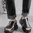 [Breathable Summer Sandals] Breathable Men's Summer Slip-On Beach Sandals | Anti-Slip Thick Rubber Sole, PU Upper for Outdoor Hiking, Casual Wear & Vacation | Black