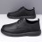 [Everyday Comfort] Men's Casual Fashion Sneakers, Solid Color, All-Season Lace-Up Shoes with Microfiber Synthetic Upper, Faux Lining & Insole, Rubber Sole - Round Toe Daily Wear, Allseason Sneakers|Sleek Round Toe|Polished Shoe Design