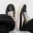 Men's Skate Shoes - Thick Platform Sole for Height Increase & Cushioned Grip - Black/Beige Colorway - PU Upper & Non-Slip Rubber Outsole - Lace-Up Low-Top Sneakers for Streetwear, Skateboarding, Gym, Everyday - All-Season Urban Fashion Shoes