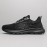 Men'S Breathable Knit Sneakers - Low-Top Casual Sneakers with Faux Upper, Fabric Lining & Durable Sole for Casual Attire, Gym, Skateboarding - Black, Sneakers, Gym Footwear, Sleek Shoe Design, Flexible Footwear