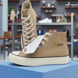1pc with Itt Corporation Print High Top Casual Sports Shoes Roomy Toe Modern Look Top Quality Budget Friendly Retro All Day Comfort Breathable And Non Slip Premium Feel Thick Soled Shoes Movie Nights Women, Summer Wear Shoes, Museum Dresses, Streetwear Loungewear Model Influencer Designer Shoe Apparel Genuine Review Sample Brief Special Ed Chunkys Genuine Angial Applicants Extra Original Pole Diameter, Weekend Fashion