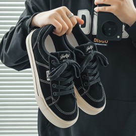 Women'S Retro Low-Top Sneakers - Breathable Canvas Lace-Up Shoes with EVA Cushioned Sole, Round Toe & Durable Rubber Insole for Outdoor Hiking, Running, Streetwear - All-Season Versatile Casual Shoes, Hiking Footwear, Minimalist Design, Comfortable Fit, Lifestyle, Classic Fashion, Longlasting Footwear, Ladies Footwear