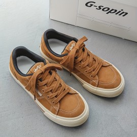 Women'S Retro Low-Top Sneakers - Breathable Canvas Lace-Up Shoes with EVA Cushioned Sole, Round Toe & Durable Rubber Insole for Outdoor Hiking, Running, Streetwear - All-Season Versatile Casual Shoes, Hiking Footwear, Minimalist Design, Comfortable Fit, Lifestyle, Classic Fashion, Longlasting Footwear, Ladies Footwear