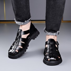Men'S Summer Fashion Sandals - Lightweight, Non-Slip, Breathable, Durable, Quick-Dry Casual Shoes with Thick Sole for Outdoor Activities, Available in Two Colors, Casual Footwear | Stylish Sandals | Synthetic Cover Sandals