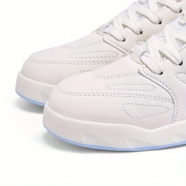 Men'S & Women'S Retro Skate Sneakers - Non-Slip Thick Sole, Breathable Synthetic & Fabric Upper, Low-Top Lace-Up Design for Casual Streetwear, Outdoor Hiking & Daily Wear - All-Season Versatile Shoes, Skate Shoes, Street Style Footwear, Trendy Footwear, Secure Fit, Unisex Footwear, Fashion Enthusiasts